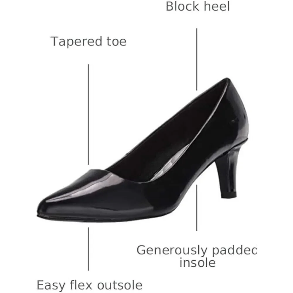 (54-4740) Easy Street Women's Pointe Dress Pump Sz 6